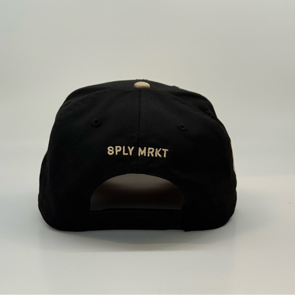 New York Bonsai Tree Black and Khaki Snapback - Picture 5 of 8